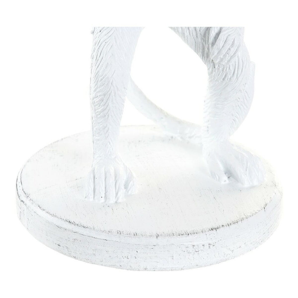 Desk lamp DKD Home Decor White Black Polyester Metal Resin 25W 220 V Monkey (2 pcs) (20 x 20 x 45 cm)-1