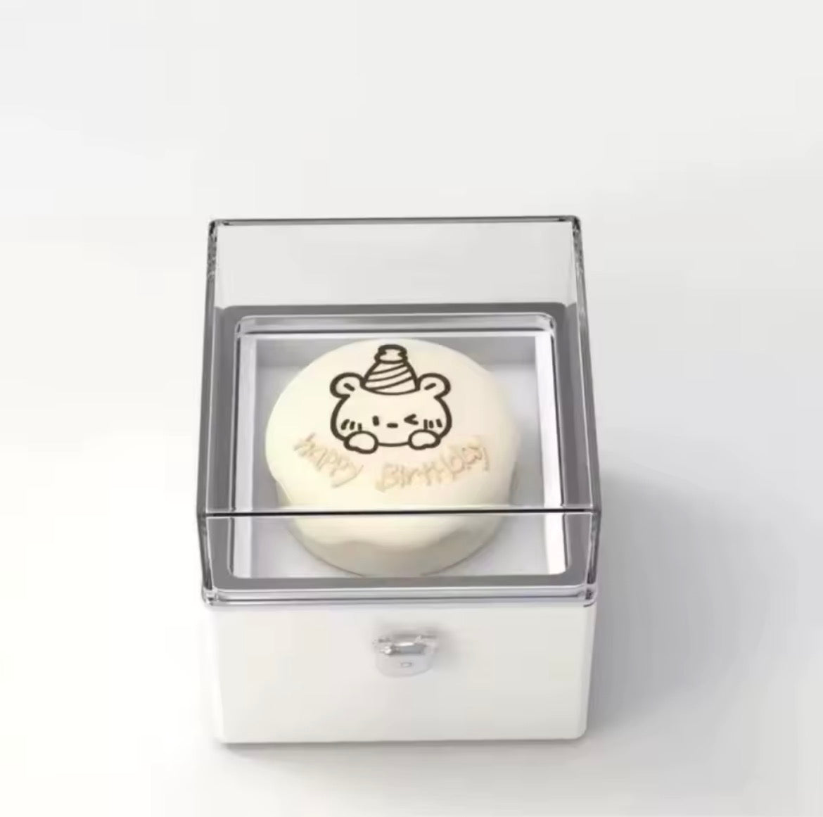 Boîte à Bagues à Rabat Ours Rednote – Mini Gâteau Cadeau Saint-Valentin & Anniversaire pour Petite Amie