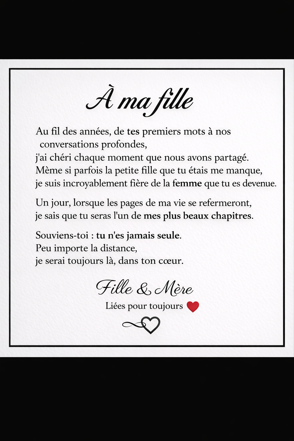 Bracelet Cœur Creux MF ITE – Symdangers avec Boîte Cadeau | Bijou Élégant pour Adulte, Cadeau Anniversaire Fille 2025