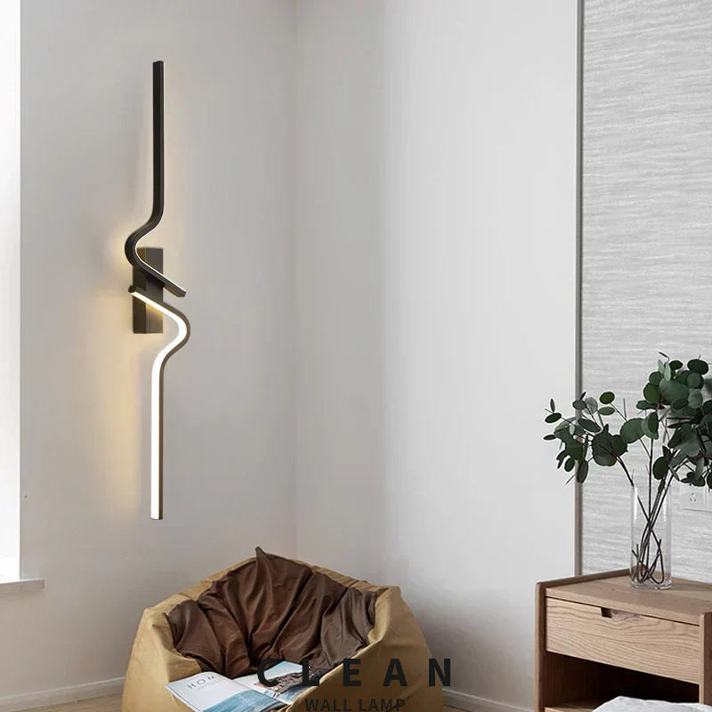 Modern LED Wall Lamp: Sleek Nordic Design for Stylish Indoor Lighting-3