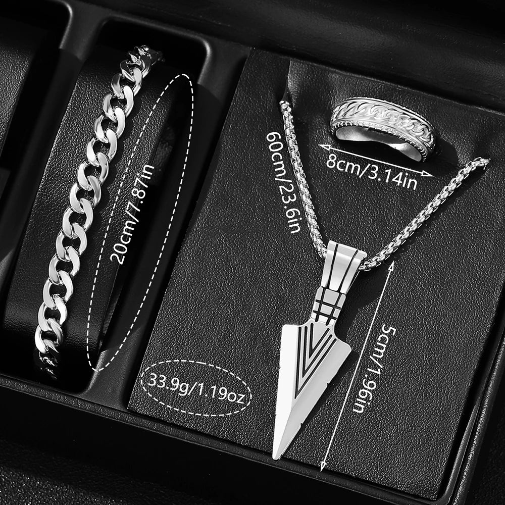 4PCS Argent Hommes Mode Casual Échelle Mixte Cadran Quartz