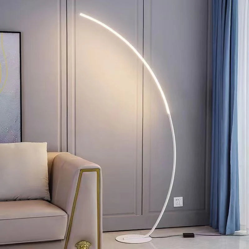 Lampe de Sol LED Moderne Nordique en Arc
